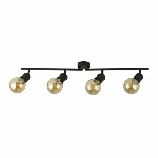 Searchlight DECKENLEUCHTE Dance 4xE27x60W, 45202-4BK Searchlight DECKENLEUCHTE Dance 4xE27x60W, 45202-4BK
