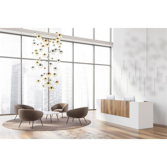 Searchlight Pendant Lamp Planets 55x376W, LED 4555-55