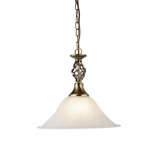 Searchlight Pendant Lamp Cameroon 1xE27x60W, 4581-14AB