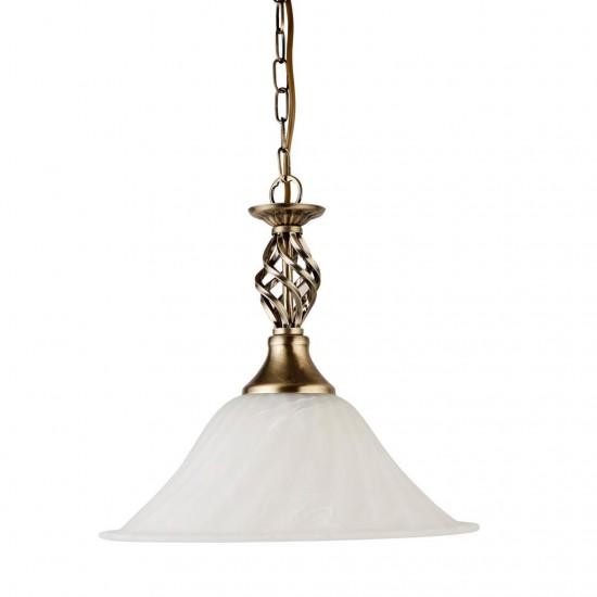 Searchlight Pendant Lamp Cameroon 1xE27x60W, 4581-14AB