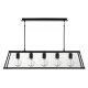 Searchlight Pendant Lamp Voyager 5xE27x60W, 4614-5BK Searchlight Pendant Lamp Voyager 5xE27x60W, 4614-5BK