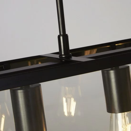 Searchlight Pendant Lamp Voyager 5xE27x60W, 4614-5BK Searchlight Pendant Lamp Voyager 5xE27x60W, 4614-5BK