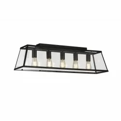 Searchlight Pendant Lamp Voyager 5xE27x60W, 4614-5BK