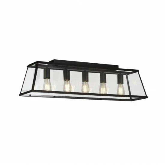 Searchlight Pendant Lamp Voyager 5xE27x60W, 4614-5BK Searchlight Pendant Lamp Voyager 5xE27x60W, 4614-5BK