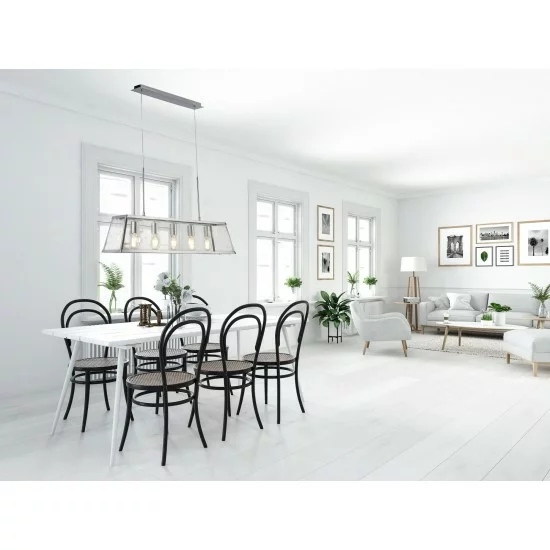 Searchlight Pendant Lamp Voyager 5xE27x60W, 4614-5CC Searchlight Pendant Lamp Voyager 5xE27x60W, 4614-5CC