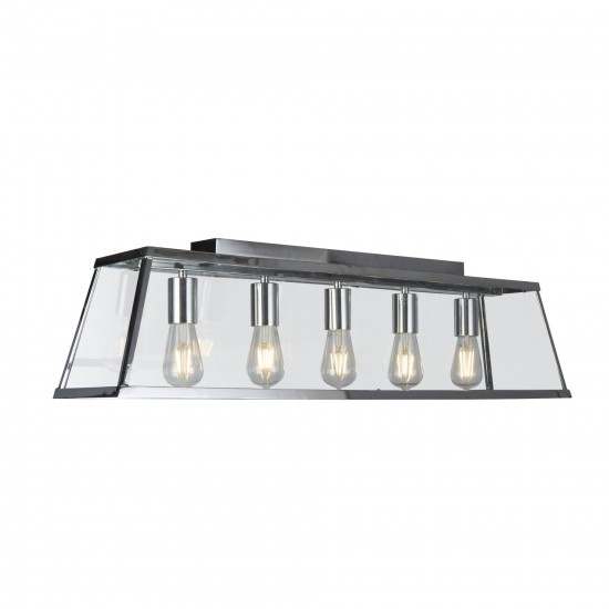 Searchlight Pendant Lamp Voyager 5xE27x60W, 4614-5CC