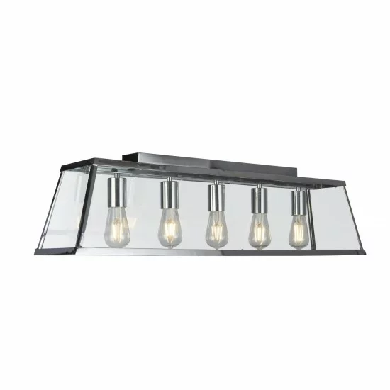 Searchlight Pendant Lamp Voyager 5xE27x60W, 4614-5CC Searchlight Pendant Lamp Voyager 5xE27x60W, 4614-5CC