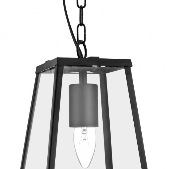 Searchlight piekaramā lampa Voyager 1xE27x60W, 4614BK