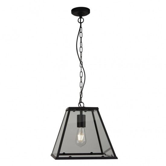 Searchlight piekaramā lampa Lantern Noir 1x60WxE27, 4661BK