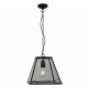 Searchlight Pendelleuchte Lantern Noir 1x60WxE27, 4661BK