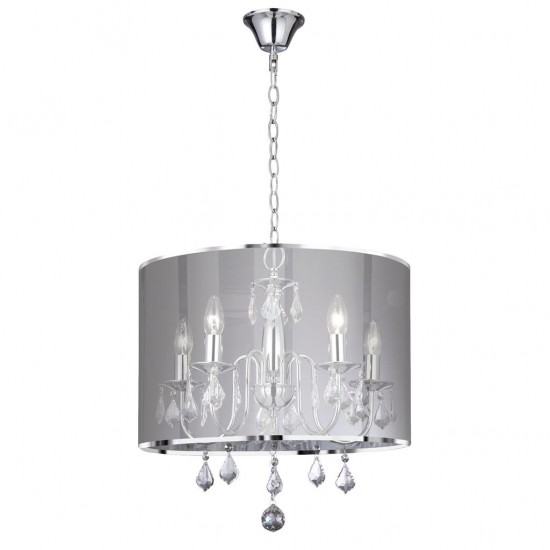 Searchlight Pendant Lamp Venetian 5xE14x60W, 4805-5CC