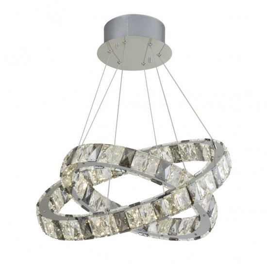 Searchlight Pendant Lamp Optica 2x51.55W, LED, 4812-2CC