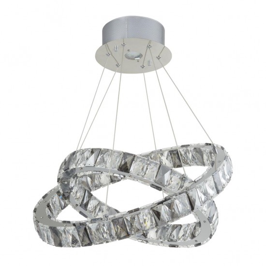 Searchlight Pendant Lamp Optica 2x51.55W, LED, 4812-2CC