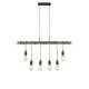 Searchlight Pendant Lamp Barn 6xE27x60W, 4876-6BR Searchlight Pendant Lamp Barn 6xE27x60W, 4876-6BR