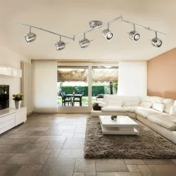 Searchlight CEILING LIGHT Palmer 6xGU10x50W, 4926SS