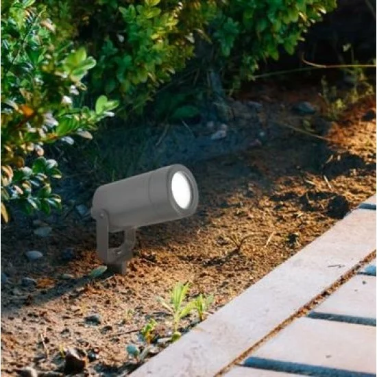 Searchlight āra stāvlampa Spikey, 10WxGU10, 5010GY Searchlight āra stāvlampa Spikey, 10WxGU10, 5010GY