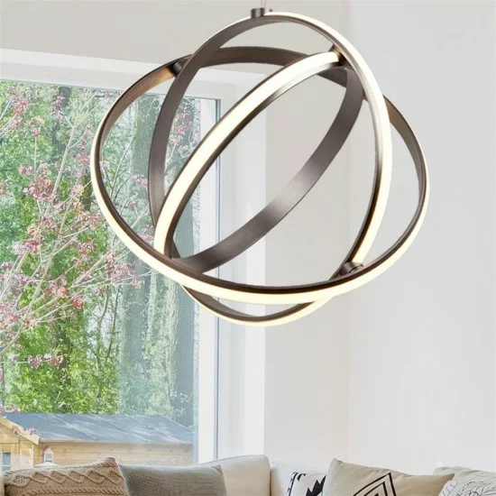 Searchlight Pendant Lamp Magic 3x50W, LED, 5031-3SN Searchlight Pendant Lamp Magic 3x50W, LED, 5031-3SN