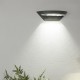 Searchlight outdoor wall light Lincoln, 8W, 480lm, IP44, 5122GY