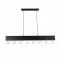 Searchlight Pendant Lamp Piano 8xE27x60W, 51607-8BK