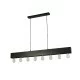 Searchlight Pendant Lamp Piano 8xE27x60W, 51607-8BK