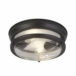 Searchlight DECKENLEUCHTE Glasgow 2xE27x60W, 5182BK