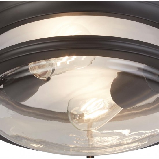 Searchlight CEILING LIGHT Glasgow 2xE27x60W, 5182BK