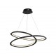 Searchlight Pendant Lamp Swirl LED 41.13W, 1944lm, 51871-1BK