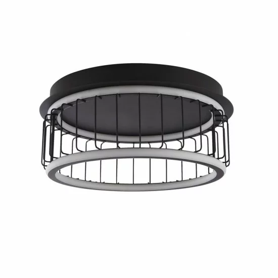 Searchlight griestu lampa Circolo LED 40W, 54215-1BK Searchlight griestu lampa Circolo LED 40W, 54215-1BK
