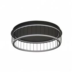 Searchlight Ceiling Lamp Circolo LED 46W, 54216-1BK