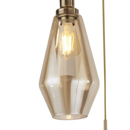 Searchlight Pendant Lamp Mia 3xE27x60W, 5423-3AB