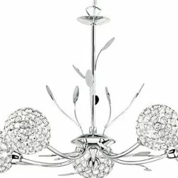 Searchlight Pendant Lamp Bellis 5xG9x33W, 8285-5CC