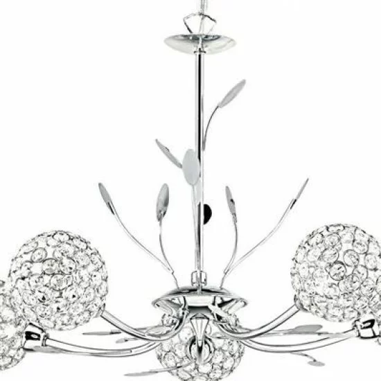 Searchlight Pendelleuchte Bellis 5xG9x33W, 8285-5CC Searchlight Pendelleuchte Bellis 5xG9x33W, 8285-5CC