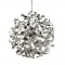 Searchlight pendant lamp Curls, 6x33WxG9, 5686-6CC