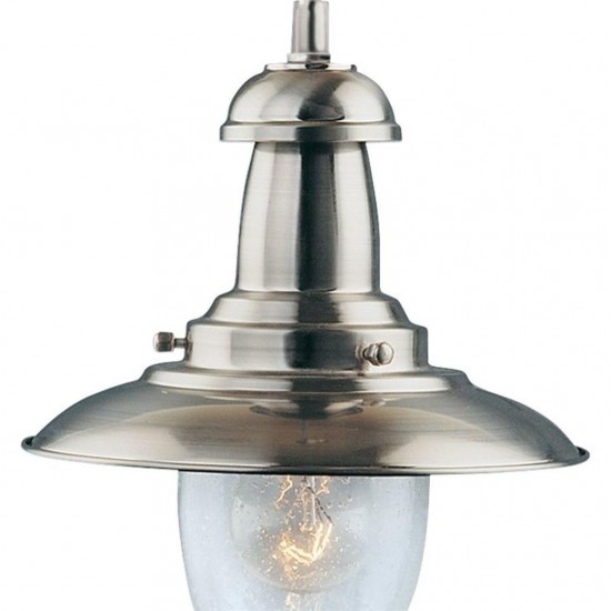 Searchlight pendant lamp Fisherman, 1x60WxE27, 5787SS