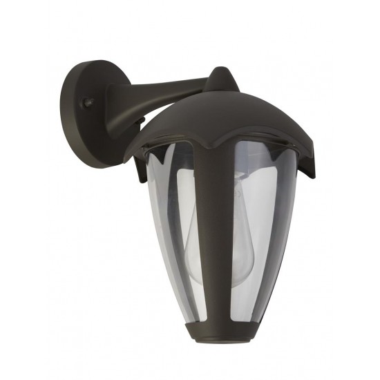 Searchlight outdoor wall light Bluebell, 1x60WxE27, IP44, 57891GY