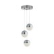 Searchlight piekaramā lampa Marbles LED 3x44W, 3386lm, 5842-3CC