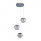 Searchlight Pendant Lamp Marbles LED 3x44W, 3386lm, 5842-3CC