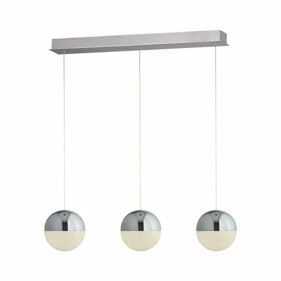 Searchlight piekaramā lampa Marbles LED 3x36W, 2148lm, 5843-3CC Searchlight piekaramā lampa Marbles LED 3x36W, 2148lm, 5843-3CC