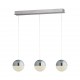 Searchlight Pendant Lamp Marbles LED 3x36W, 2148lm, 5843-3CC