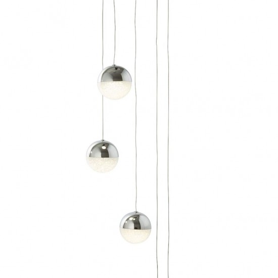 Searchlight Pendant Lamp Marbles LED 5x29W, 2225lm, 5845-5CC