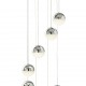 Searchlight piekaramā lampa Marbles LED 8x46W, 3242lm, 5848-8CC