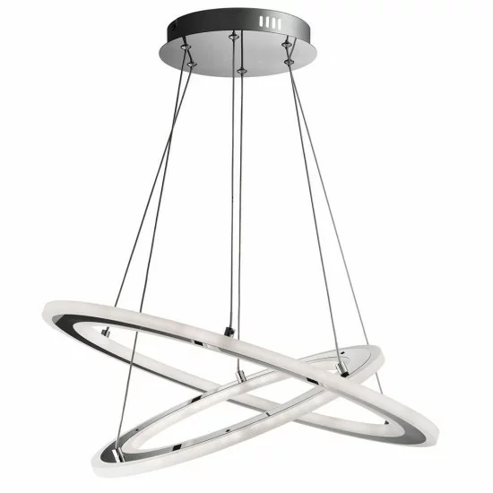 Searchlight Pendant Lamp Solexa LED 2x48W, 1813lm, 5882-2CC Searchlight Pendant Lamp Solexa LED 2x48W, 1813lm, 5882-2CC