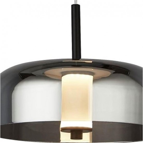 Searchlight pendant lamp Frisbee, 1x16.37WxLED, 59803-1SM