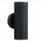 Searchlight āra, fasādes sienas gaismeklis Metro, 2x35WxGU10, IP44, 6009-2BK-LED