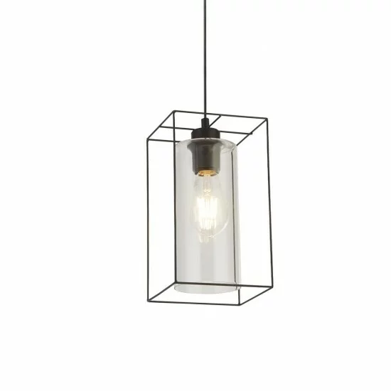Searchlight Pendant Lamp Ingot 1x10WxE27, 60124-1BK Searchlight Pendant Lamp Ingot 1x10WxE27, 60124-1BK
