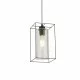 Searchlight Pendant Lamp Ingot 1x10WxE27, 60124-1BK Searchlight Pendant Lamp Ingot 1x10WxE27, 60124-1BK