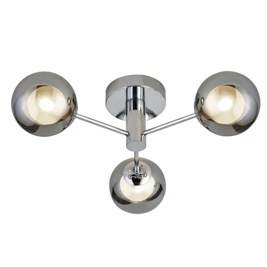 Searchlight DECKENLEUCHTE Oscar 3xG9x7W, 60812-3SM Searchlight DECKENLEUCHTE Oscar 3xG9x7W, 60812-3SM