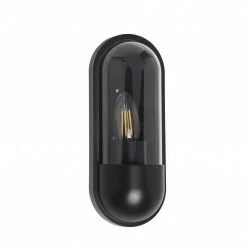 Searchlight wall lamp Capsule 1xE27x10W, 61123BK