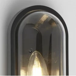 Searchlight wall lamp Capsule 1xE27x10W, 61123BK