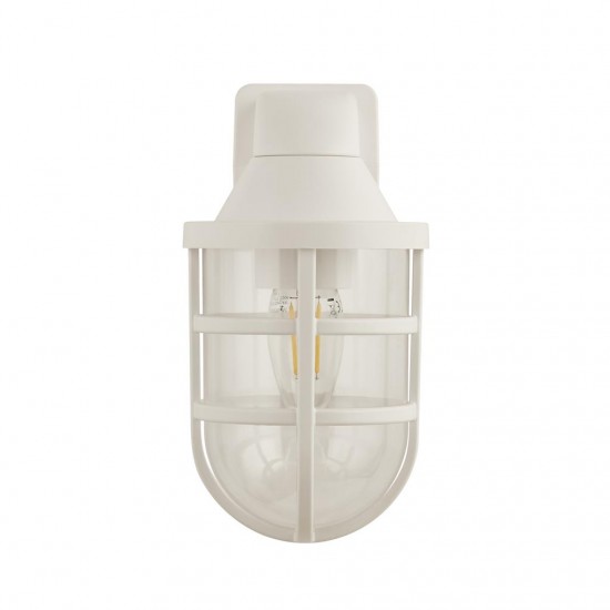 Searchlight outdoor wall light Seaside, 1x10WxE27, 61133WH